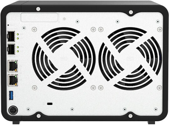QNap TS-632X NAS Tower with 6 slots for SSD and 2 Ethernet ports