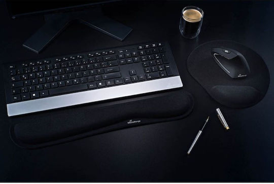 MediaRange Tastatură Ergonomică Cu Gel Suport Pentru Încheietură Negru Tastatura Wrist Rest