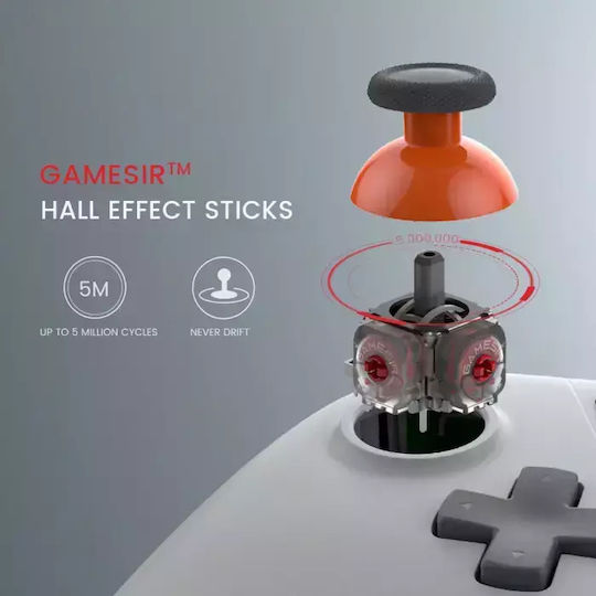 Gamesir Nova Lite Безжичен Геймпад с Хол Ефект Стикове за Android / PC / Switch / iOS / Switch 2 Ментово Зелено