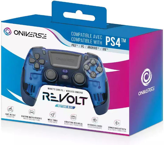 Oniverse Revolt Ασύρματο Gamepad για PC / PS4 / iOS Μπλε