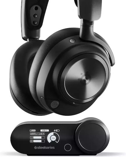 SteelSeries Arctis Nova Pro Ασύρματο On Ear Gaming Headset με σύνδεση Bluetooth / USB