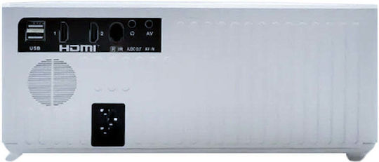 Volto Brightest Projector LCD Full HD Λάμπας LED με Wi-Fi και Ενσωματωμένα Ηχεία