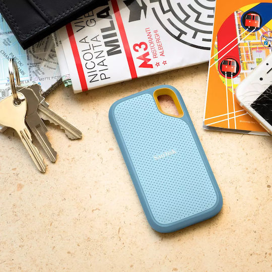 Sandisk Extreme SSD V2 USB-C 3.2 / 3.1 1TB 2.5" Син