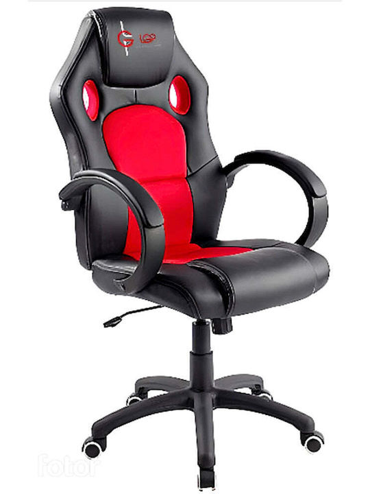 Lamtech LGP Kronos Καρέκλα Gaming Δερματίνης Κόκκινη