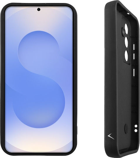 Volte-Tel Hearts Strap Back Cover Σιλικόνης με Λουράκι Μαύρο (Galaxy S25)