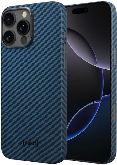 Nekit Задна корица Aramid Fiber 1мм Син (iPhone 16 Pro Max)