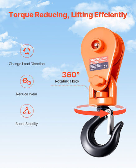 Vevor Lifting & Pulling Equipment for Weight Load up to 4.4t