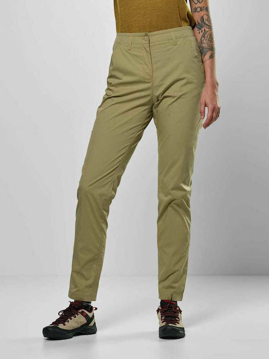 Salewa Damen Lange Bergsteigerhose Beige