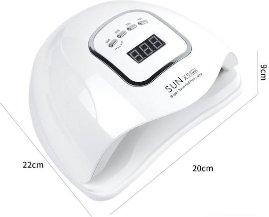 Verk Group Φουρνάκι Νυχιών UV / LED 150W Λευκό