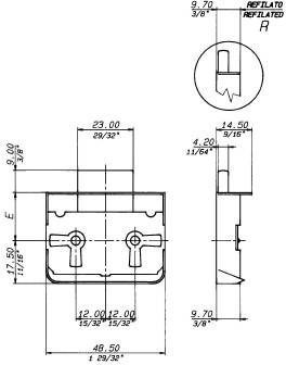 Boxed Metal Drawer Lock 318-02431