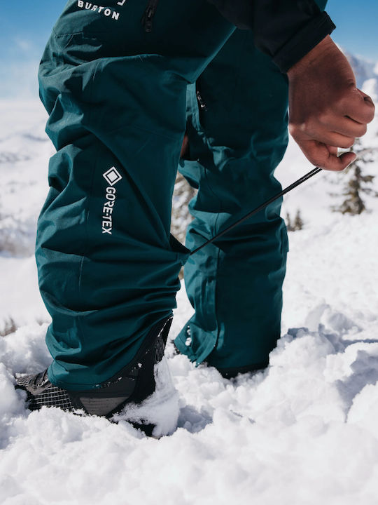 Burton Ak Gore Swash Snow 10022111304 Men's Trousers for Ski & Snowboard Green