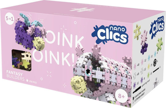 Clics Toys Cuburi De Construit Fantastic Constructions Pentru Vârsta 8+ Număr Bucăți 250