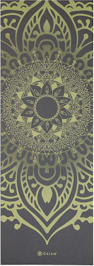 Gaiam Premium Στρώμα Γυμναστικής Yoga Μπεζ (173x61cm)
