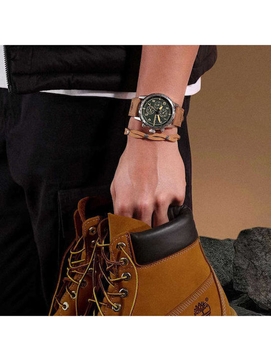 Timberland Campton Ρολόι Μπαταρίας με Δερμάτινο Λουράκι Timberland Campton Ρολόι Μπαταρίας με Δερμάτινο Λουράκι