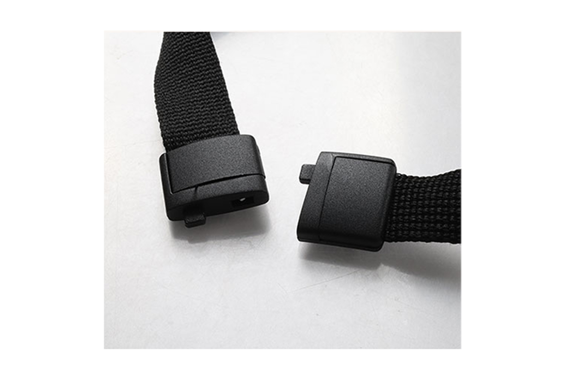 black nike keychain lanyard