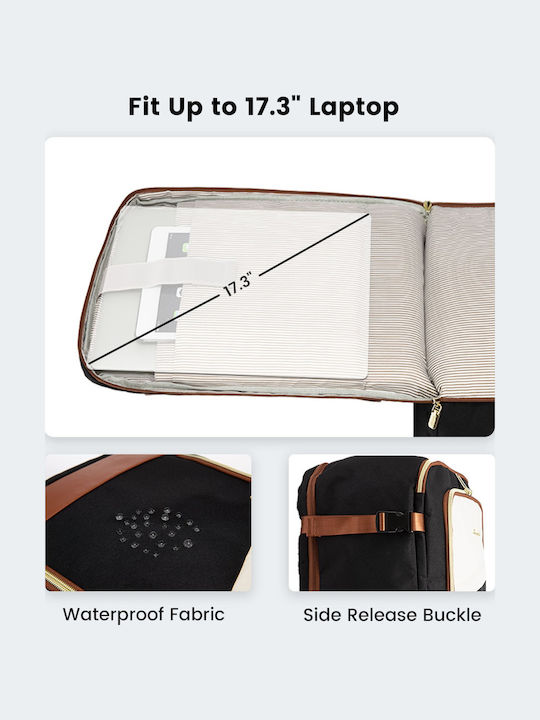 Lovevook Backpack 40lt Μαύρο / Μπεζ Lovevook Backpack 40lt Μαύρο / Μπεζ