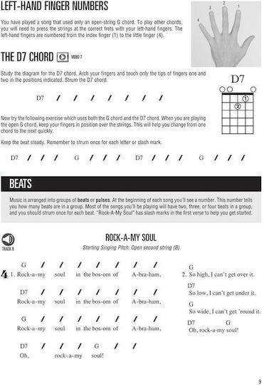 Robertson Banjo Method Book 1 & Online Audio