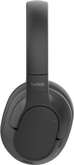 Belkin SoundForm Isolate Kabellos / Kabelgebunden Über Ohr Kopfhörer mit 60 Stunden Betriebszeit Schwarz