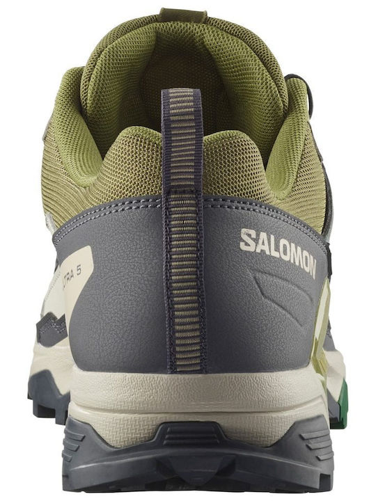 Salomon X Ultra Ανδρικά Ορειβατικά Παπούτσια Αδιάβροχα με Μεμβράνη Gore-Tex Γκρι