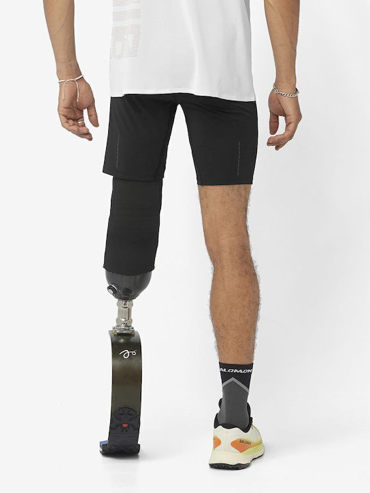 Salomon Sense Aero Ανδρικό Αθλητικό Κολάν Κοντό Μαύρο
