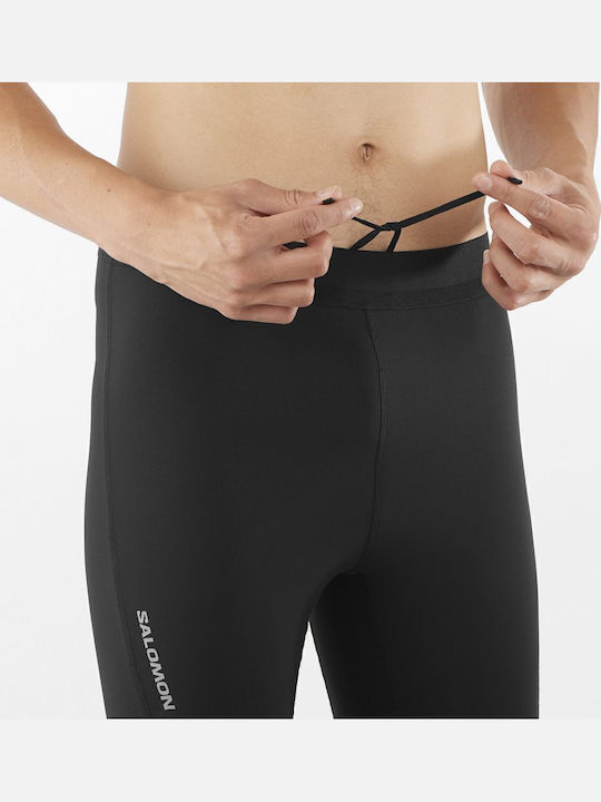 Salomon Sense Aero Ανδρικό Αθλητικό Κολάν Κοντό Μαύρο