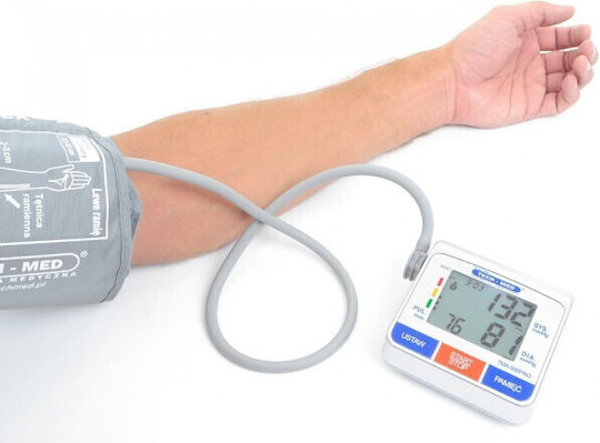 Tech-Med Digital Blood Pressure Monitor Arm with Arrhythmia Detection