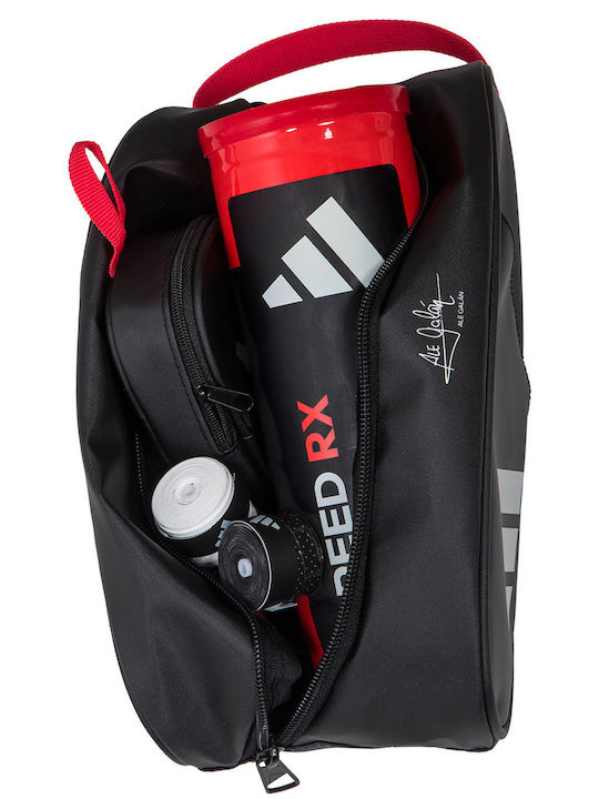 Adidas Galen Schwarz Rote Zubehörtasche