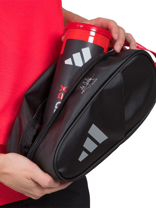 Adidas Galen Schwarz Rote Zubehörtasche