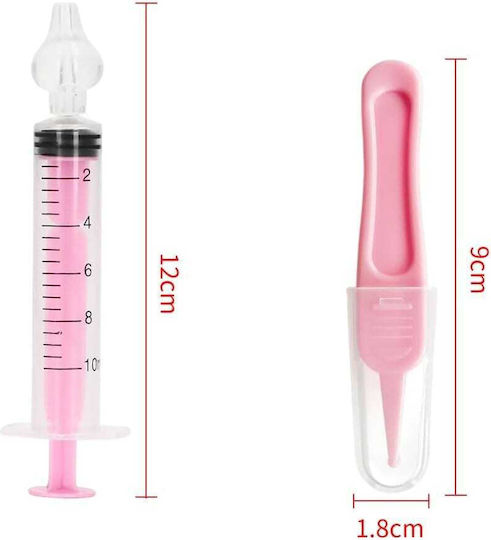 Silicone Tweezers Nasal Aspirator for Children 4pcs