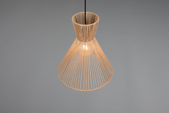 Trio Lighting Κρεμαστό Φωτιστικό Μαύρο