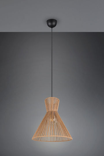 Trio Lighting Κρεμαστό Φωτιστικό Μαύρο