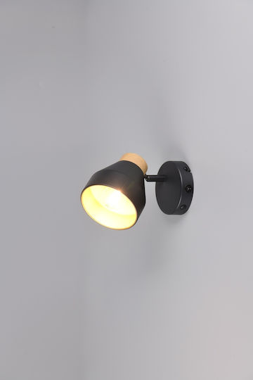 Trio Lighting Μονό Σποτ σε Μαύρο Χρώμα