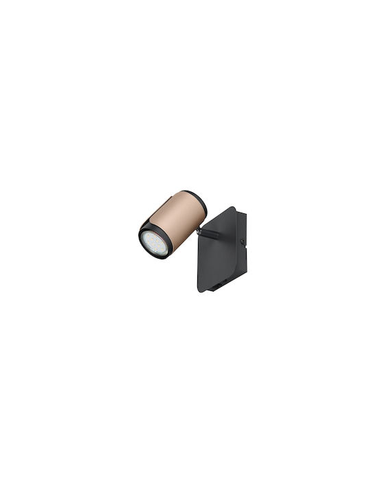 Trio Lighting Monos Spot în Culoare Maro