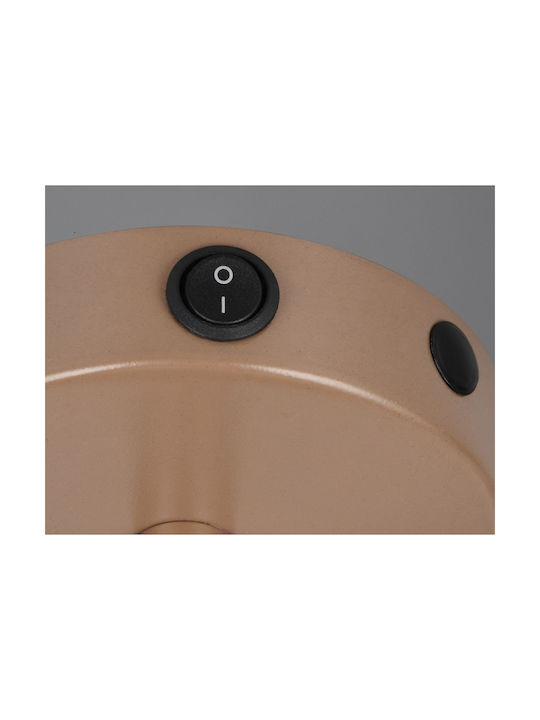 Trio Lighting Einzel Spot in Braun Farbe