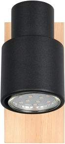 Trio Lighting Μονό Σποτ σε Μαύρο Χρώμα