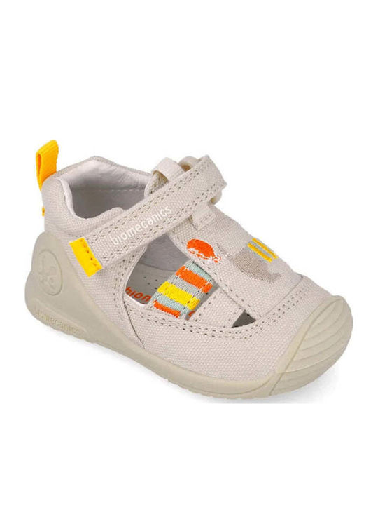 Sandale Tip Pantof Anatomice Bej