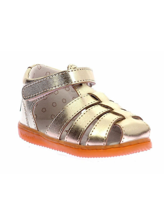 Kickers Shoe Sandals Anatomic Gold