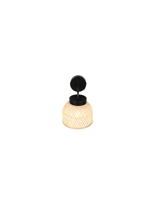 Trio Lighting Μοντέρνο Φωτιστικό Τοίχου Μαύρο