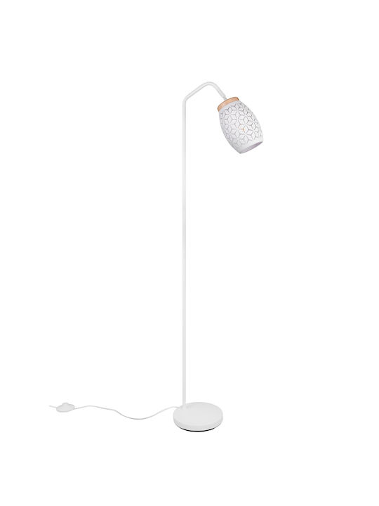 Trio Lighting Подова Лампа Бял