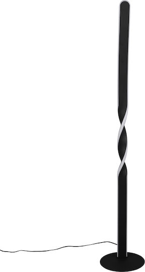 Trio Lighting LED Φωτιστικό Δαπέδου με Θερμό Λευκό Φως Μαύρο