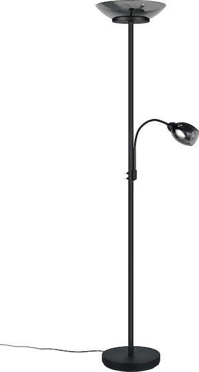 Trio Lighting Gerry Floor Lamp Black