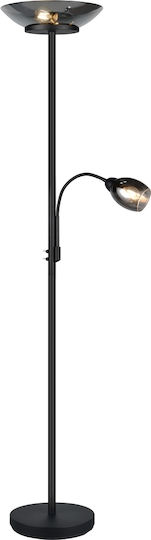 Trio Lighting Gerry Floor Lamp Black