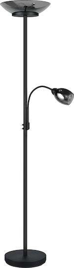 Trio Lighting Gerry Floor Lamp Black