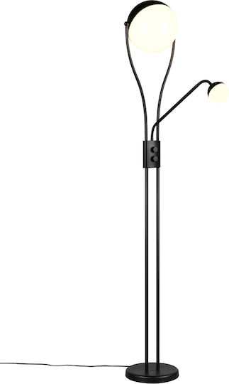 Trio Lighting Chris LED Φωτιστικό Δαπέδου με Θερμό Λευκό Φως Μαύρο