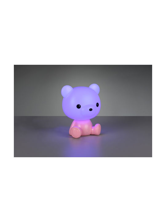 Trio Lighting Kinder Dekorative Lampe Rosa 21x19x25.5εκ.