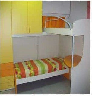 Италианско двуетажно легло Композиция 300x280x262