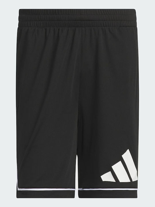 Badge Of Sport Athletic Men's Shorts Black White