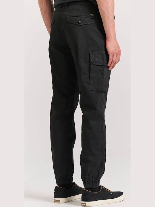 Trousers Cargo in Regular Fit Black