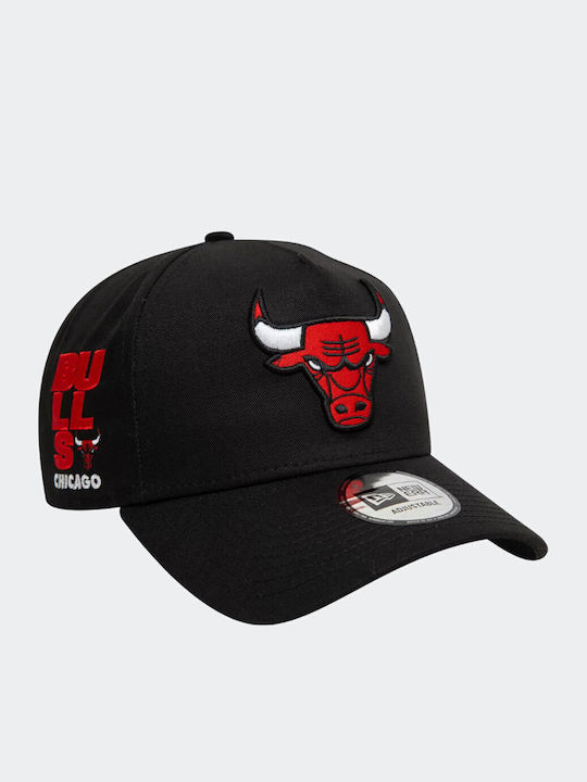 New Era Nba Chicago Bulls Femei Jockey cu vizieră dreaptă Negru