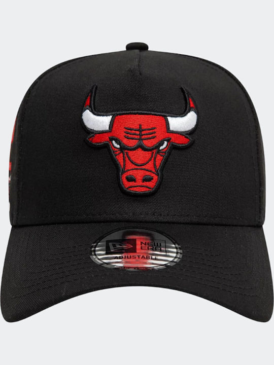 New Era Nba Chicago Bulls Femei Jockey cu vizieră dreaptă Negru